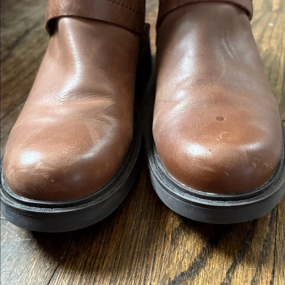 Clarks Women's Opal Rose Ankle Boot sz 8, Cognac/Brown - see all pics - Picture 8 of 9